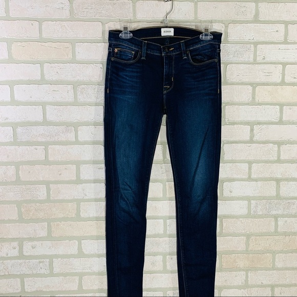 Hudson Colette Midrise Skinny Jeans in Voyager Wash Size 27 - Picture 6 of 12